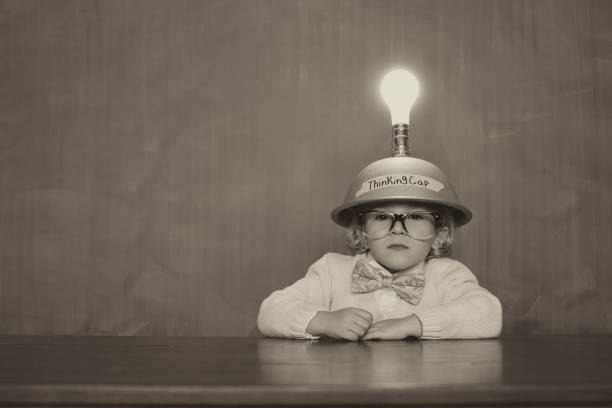 istock A Young Girl Nerd with an Idea 1270835467
