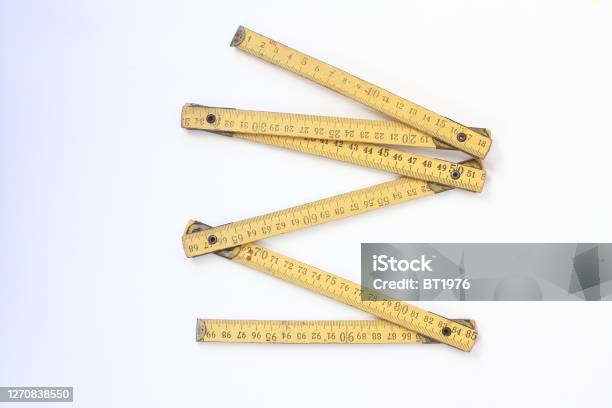 Yellow Measuring Tape For Tool Roulette Or Ruler Tape Measure