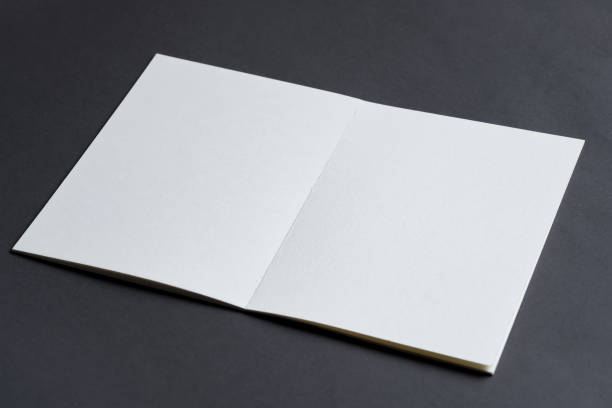 istock Folded bifold business green card mockup 1270840175