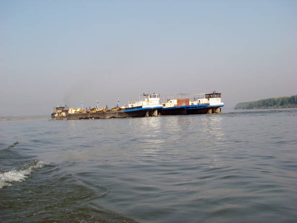 istock Navigation on the Danube river in the summer season 1270845110