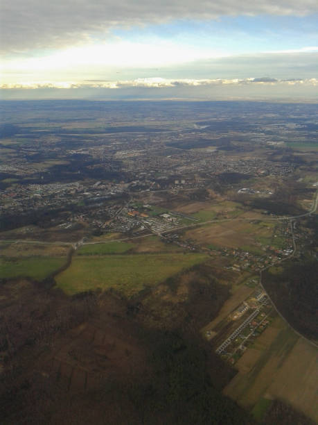 istock View From The Airplane Window During The Flight 1270846943
