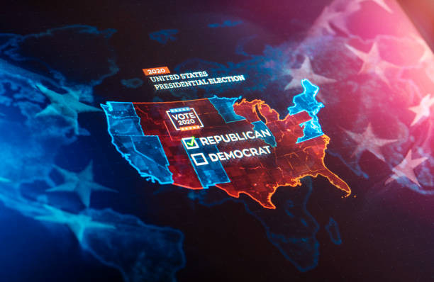 istock Vote for republican party. 2020 Election 1270848800