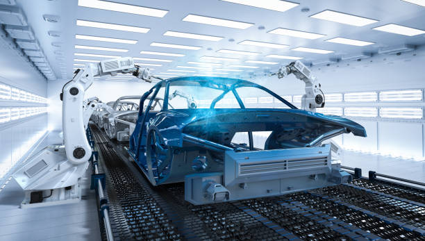 istock Automation aumobile factory 1270868594