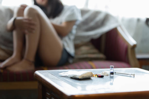 istock There are many drugs on the table. hopeless concept 1270875221
