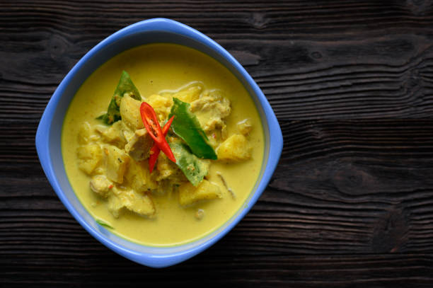 istock Southern Thai  style curry with pork and pineapple 1270888826