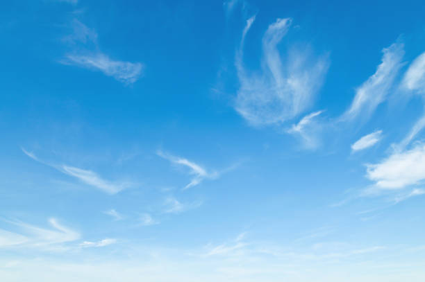 istock blue sky with white cloud nature landscape 1270891936
