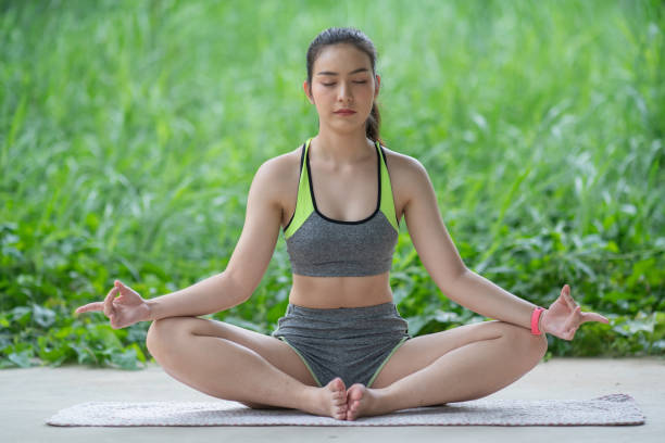 istock Yoga Meditating Relax. 1270897558