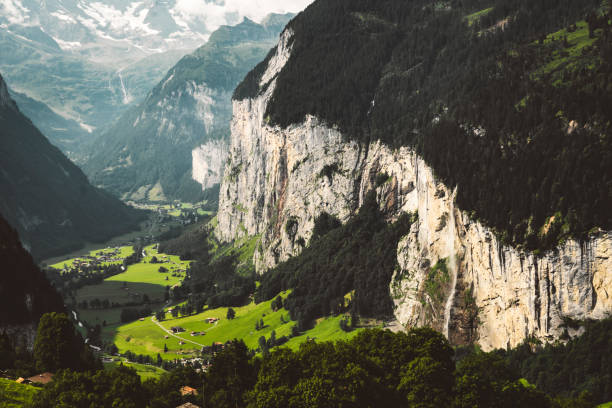 istock Staubbach Waterfall in the Lauterbrunnen valley 1270897559