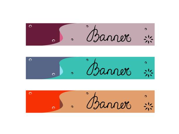 Set elegant banner for design. Hand drawing classical vector background. Flat color shapes. Template modern illustration for use in print or web. Set elegant banner for design. Hand drawing classical vector background. Flat color shapes. Template modern illustration for use in print or web wright brothers stock illustrations