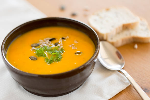 istock Homemade pumpkin soup 1270910155