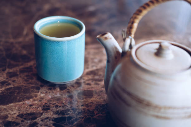 istock hot matcha green tea in ceramic cup 1270921369