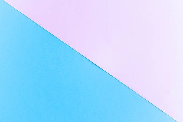 istock pink and blue pastel color geometric flat lay paper design background. abstract backdrop. close up of textured paper. texture background of fashionable pastel color with top view, minimal concept 1270923257