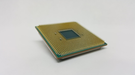 Computer Cpu Latest Version Desktop Computer Processor New Generation Cpu Closeup Stock Photo ...