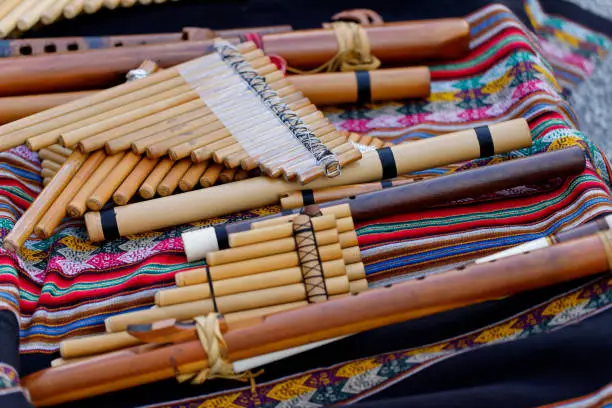 Latin South American Indian Traditional ethnic Music Art and Crafts