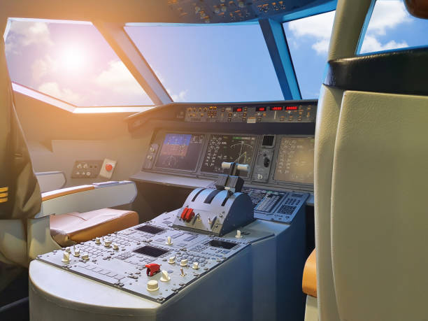 istock Pilot Aircraft control room Captain's room 1270926428
