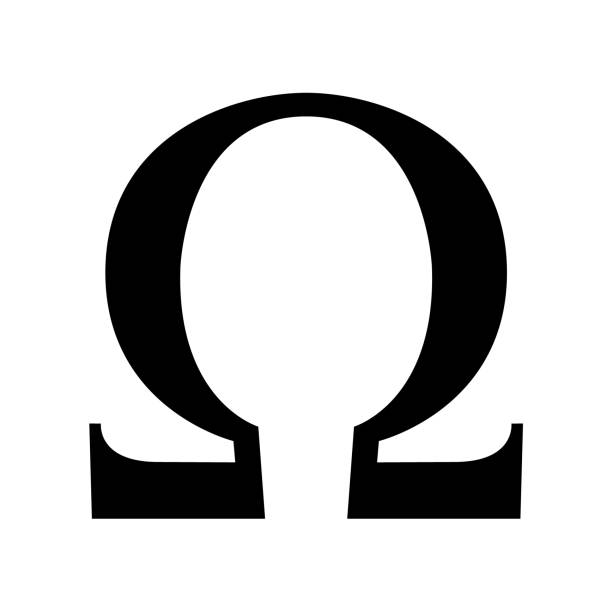 omega symbol - omega stock illustrations