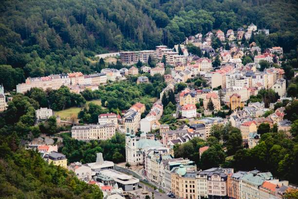 istock Karlovy Vary from above 1270938733