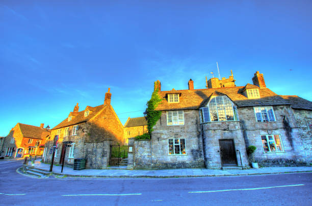istock Corfe Castle village in England, Great Britain 1270941085