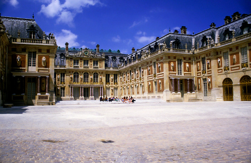 Paris, France - June 21, 2010: Versailles castle in Paris