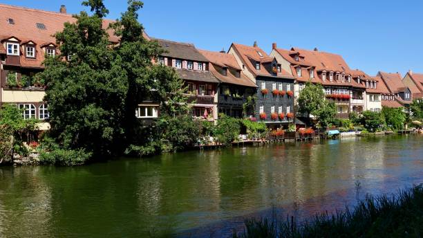 istock Houses at a river in Bamberg 1270948507