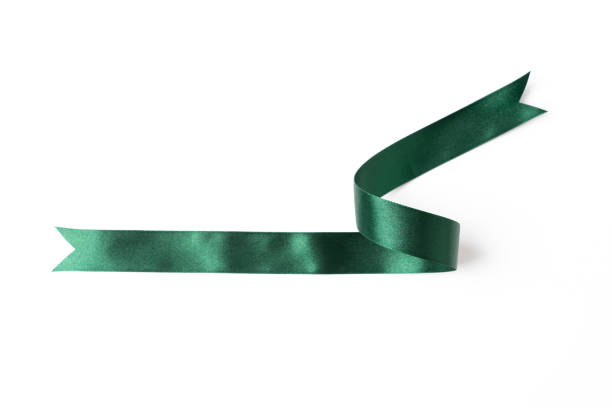 istock green banners ribbons label on white background 1270953106