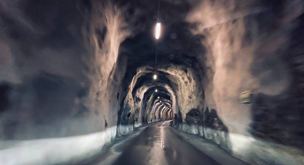 istock Dangereous small tunnel in Switzerland 1270953281