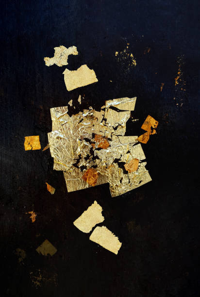 istock The gold leaf. For the background and textures. 1270955648