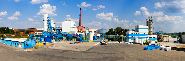 Sugar refinery in Nakło, Poland