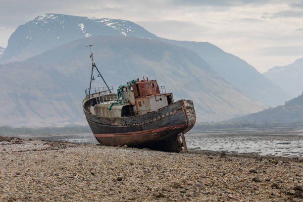 istock Old Boat, Scottish Highlands, Scotland 1270964809