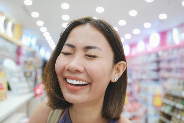 istock Laughing, toothy smile at camera 1270967945