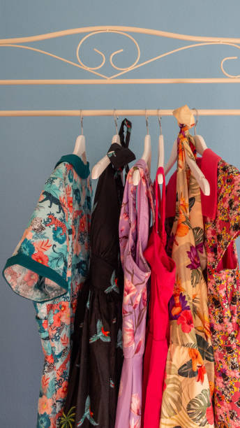 istock Vintage dresses on a clothes rail 1270970081