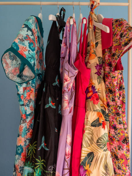 istock Vintage dresses on a clothes rail 1270970094