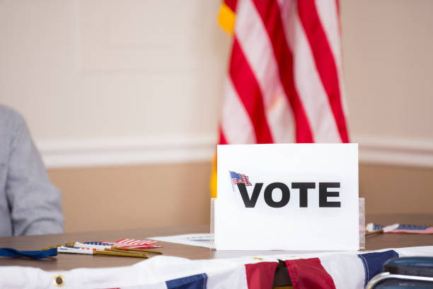 istock Voters at Polling Place 1270975095