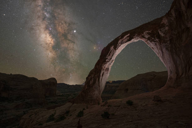 istock Milky Way Galaxy at Corona Arch in Moab Utah 1270975236