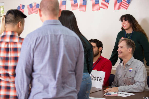 istock Voters at Polling Place 1270975388