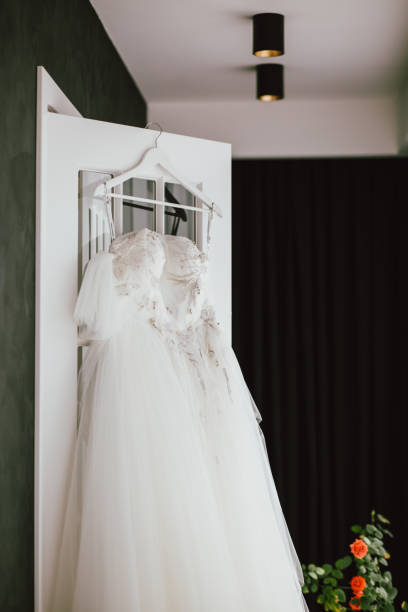istock Wedding Dress hanging 1270979056