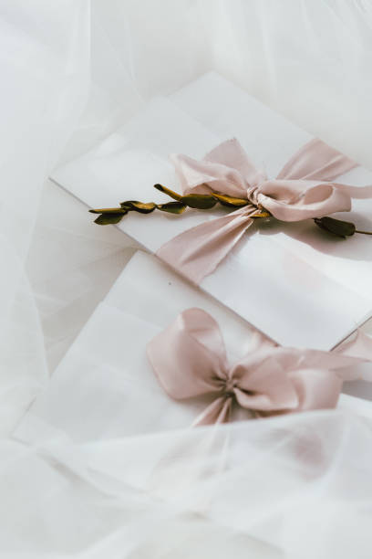 istock wedding card, wedding invitation, postcard on white background 1270980302