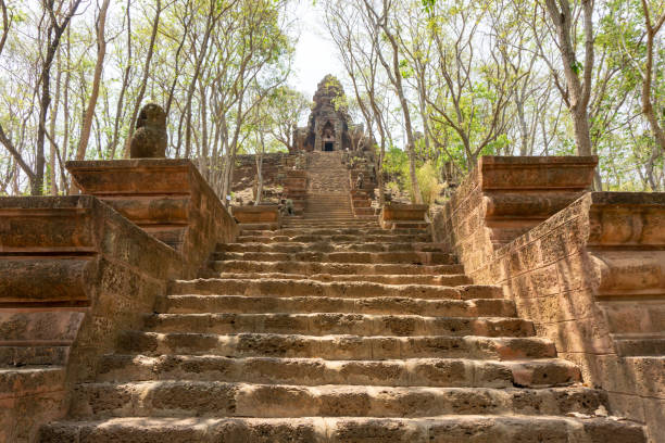 istock Stairway to Phnom Banan Temple 1270982341