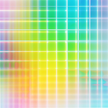 1980s abstract background with neons and pastels with a grid-like pattern. Fun and lively background created in Photoshop.