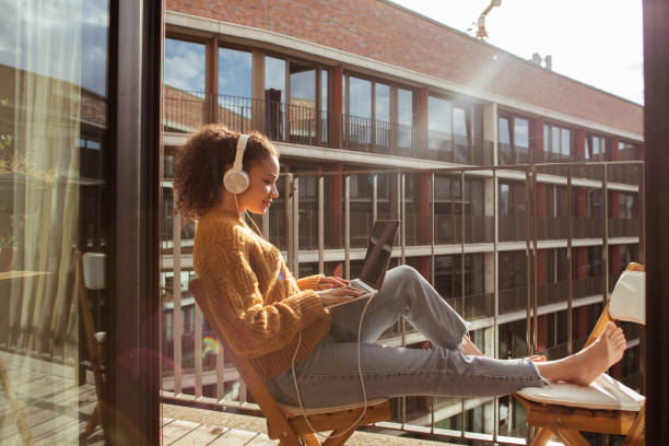 istock Woman is working from home on a laptop 1270989062