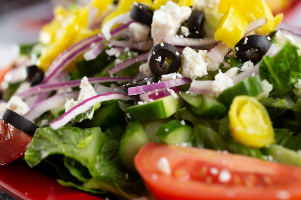 istock closeup Greek salad 1270989428