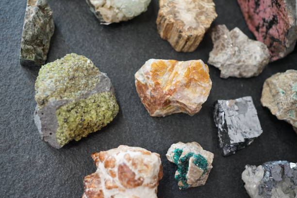 istock Collection of minerals 1270999078