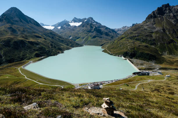 istock Beautiful nature of Silvretta Mountains 1271000766
