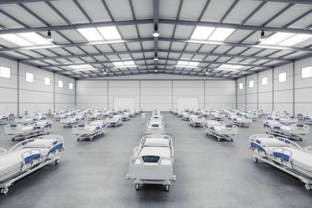 istock Temporary Hospital For Pandemic 1271009279