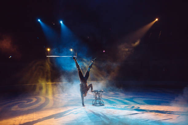 istock A man dancing in the circus arena 1271009540