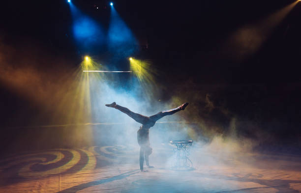 istock A man dancing in the circus arena 1271009556