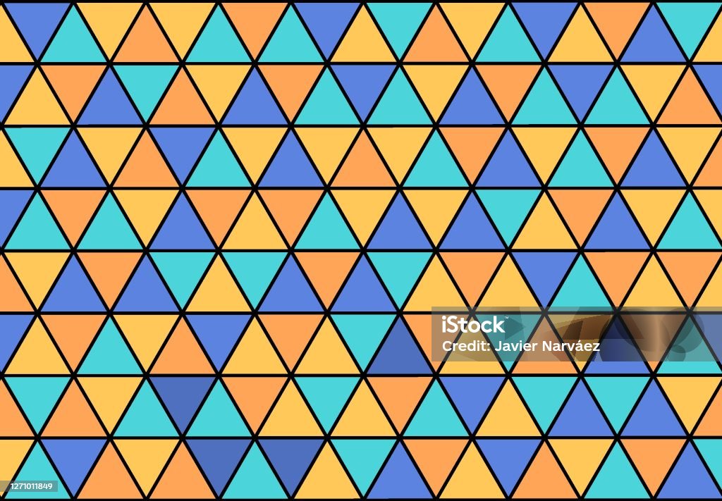 Tirangular Composition Triangles Composition Stock Illustration - Download Image Now ...