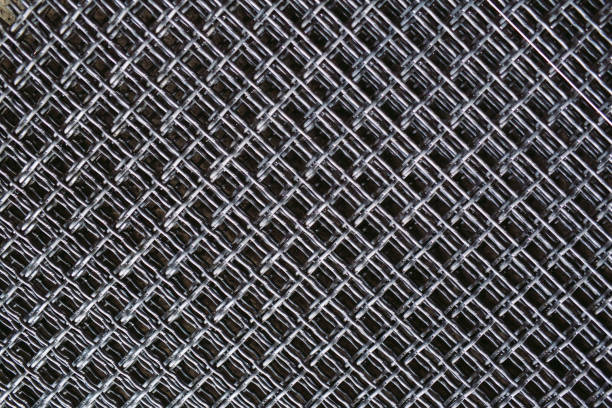 istock Metal grid. Heavy industry production. Metal rolling plant 1271013855