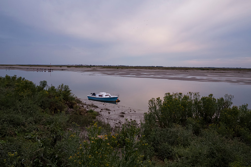Colorful light over Baie de Somme