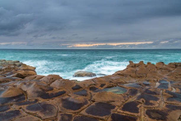 istock Before the Rain Coastal Sunrise Seascape 1271022089